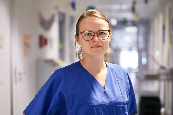 Porträtbild einer Krankenpflegerin