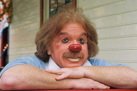 Bernhard Paul als Clown