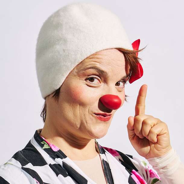 Steffi König alias Clown Bobbi Forell