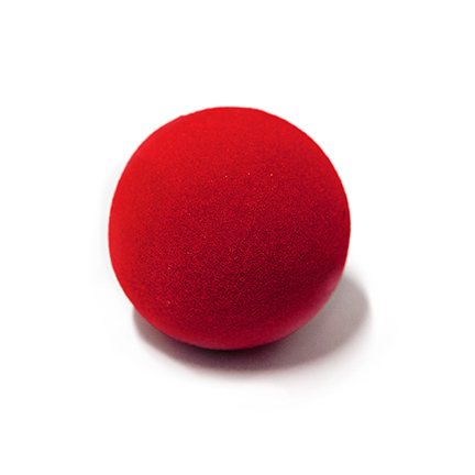 rote Schaumstoffnase