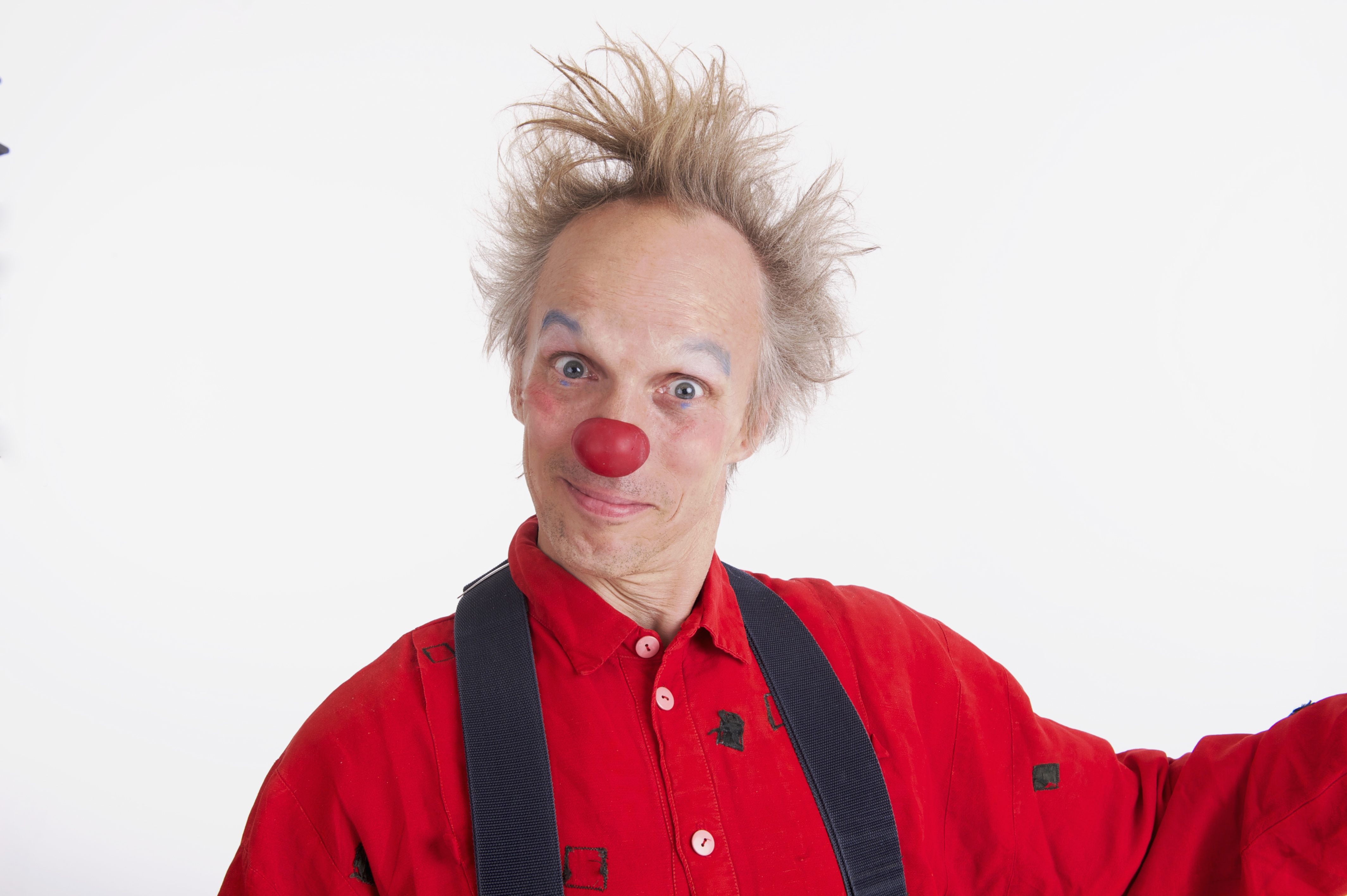 Ein Porträt von dem Clown Filou